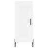 vidaXL Buffet blanc 34,5x34x90 cm bois d'ing&eacute;nierie
