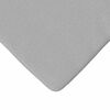 vidaXL Coussins de siège 4 pcs Gris nuage 40 x 40 x 3 cm tissu