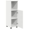 vidaXL Ensemble de mobilier de salle de bain Montage mural 3 pcs Blanc