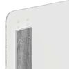 vidaXL Cadre de lit Gris Sonoma 75 x 190 cm Bois Ing&eacute;nierie