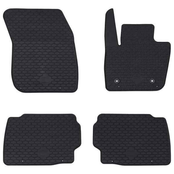 vidaXL Tapis de voiture 4 pcs Noir adapt&eacute; pour Ford MONDEO 2014-
