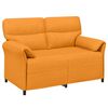 vidaXL Canap&eacute; 100% polyester, cadre en m&eacute;tal, MDF, Contreplaqu&eacute;