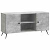 vidaXL Meuble TV Gris b&eacute;ton 102 x 34,5 x 50 cm Bois d'ing&eacute;nierie