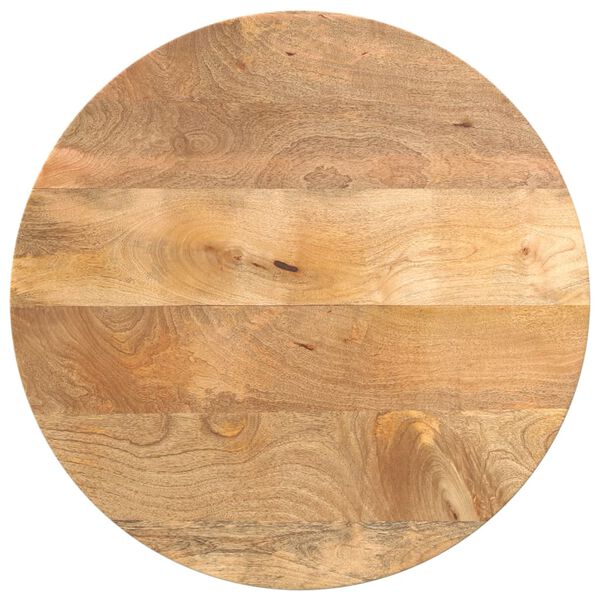 vidaXL Dessus de table &Oslash; 60x2,5 cm rond bois de manguier massif