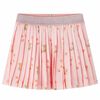 vidaXL Jupe pliss&eacute;e enfants orange clair 104