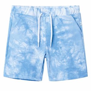 Short pour enfants avec cordon de serrage bleu doux 116