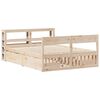 vidaXL Cadre de lit sans matelas 140x200 cm bois massif de pin