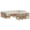 vidaXL Ensemble de canap&eacute;s d'ext&eacute;rieur 14 pc 13 place