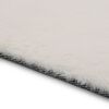 vidaXL Tapis 140x200 cm Fausse fourrure de lapin Cr&egrave;me