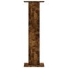 vidaXL Supports pour plantes 2 pcs chêne fumé bois d'ingénierie