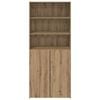 vidaXL Haut Armoire Ch&ecirc;ne artisanal 80 x 42,5 x 185 cm