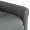 vidaXL Fauteuil inclinable &eacute;lectrique gris fonc&eacute; tissu