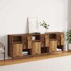 vidaXL Buffets 3 pcs Bois ancien 180 x 35 x 70 cm Bois d'ing&eacute;nierie