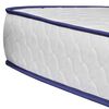 vidaXL Lit voiture de police et matelas en mousse pour enfant 90x200cm