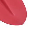 vidaXL Tête de pelle Rouge 39,5 x 27,5 cm Acier enduit de poudre