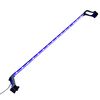 vidaXL Lampe &agrave; LED d'aquarium avec pinces 115-130 cm Bleu et blanc