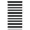 vidaXL Store z&egrave;bre noir 80x100 cm largeur du tissu 75,9 cm polyester