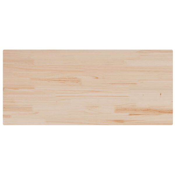vidaXL Dessus de table 90x40x2,5 cm rectangulaire bois de pin massif