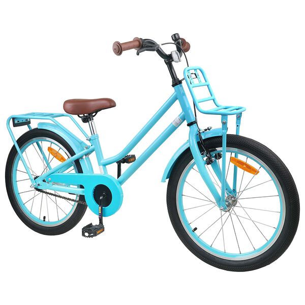 vidaXL V&eacute;lo pour Enfants 18 Pouces pour les 5-7 ans Bleu clair