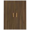 vidaXL Armoire murale suspendue Chêne marron 69,5x34x90 cm