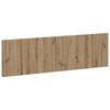 vidaXL T&ecirc;te de lit murale ARNHEM Ch&ecirc;ne artisanal Bois d'ing&eacute;nierie