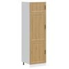 vidaXL Armoire de cuisine Porto ch&ecirc;ne artisanal bois d'ing&eacute;nierie