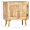 vidaXL Buffet 75 x 35 x 75 cm Bois de manguier massif
