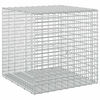 vidaXL Gabion avec fil de 5 mm et maille de 5x2,5 cm 50x50x50 cm