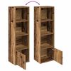 vidaXL Bibliothèque vieux bois 31x24x102 cm bois d'ingénierie