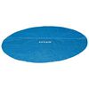 Intex Couverture solaire de piscine bleu 348 cm poly&eacute;thyl&egrave;ne