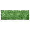 vidaXL &Eacute;cran de balcon avec feuilles vert 300x100 cm