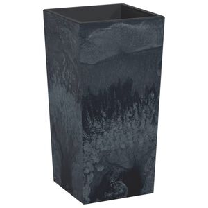vidaXL Jardini&egrave;re et int&eacute;rieur amovible anthracite PP aspect b&eacute;ton