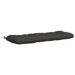 vidaXL Coussin de banc VIANEN 100 % polyester Anthracite