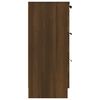 vidaXL Buffet chêne marron 60x30x70 cm Bois d'ingénierie