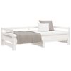 vidaXL Lit de jour et lit gigogne sans matelas 90x190 cm bois massif