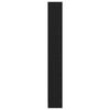 vidaXL &Eacute;tag&egrave;re Ch&ecirc;ne noir 60 x 24 x 176 cm Bois d'ing&eacute;nierie
