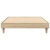 vidaXL Cadre de lit sans matelas chêne sonoma 90x200 cm