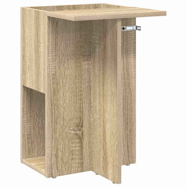 vidaXL Table d'appoint Ch&ecirc;ne Sonoma 35 x 40 x 55 cm Bois d'ing&eacute;nierie