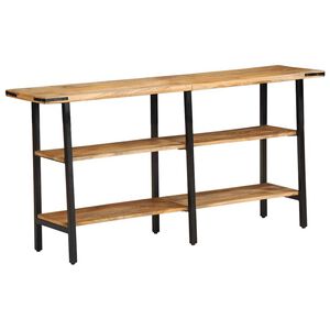 vidaXL Table console 140x35x70 cm bois de manguier massif