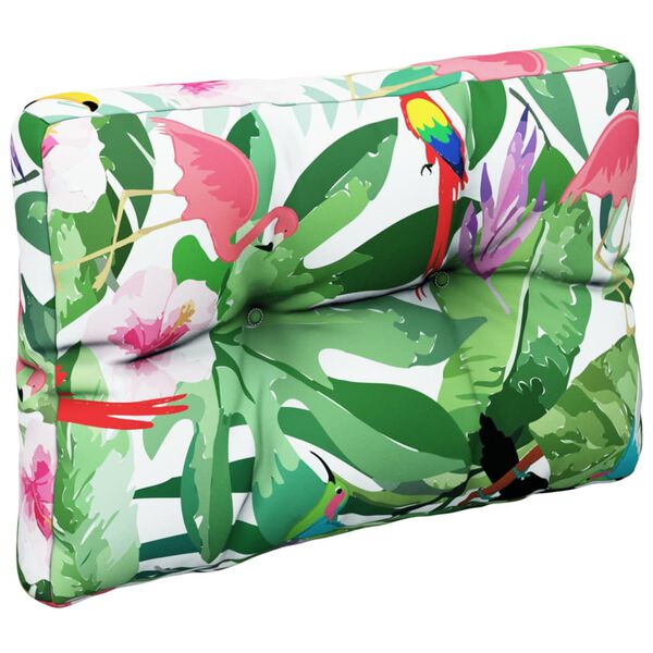 vidaXL Coussin de palette multicolore 60x40x12 cm tissu