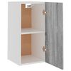 vidaXL Armoire suspendue "Lyon" Gris Sonoma 29,5 x 31 x 60 cm Bois d'ingénierie