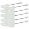 vidaXL Embauchoirs 5 paires blanc EU 38-44 plastique