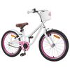 vidaXL V&eacute;lo pour Enfants 18 Pouces pour les 5-7 ans Blanc