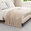 vidaXL Couvertures &agrave; jeter 6 pcs Beige 130 x 150 cm Toison
