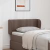 vidaXL Oreille de tête de lit Marron 40 x 23 x 6 cm Mousse et PVC