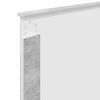 vidaXL Cadre de lit Gris b&eacute;ton 90 x 190 cm Bois d'ing&eacute;nierie