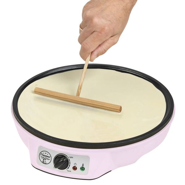 Bestron Cr&ecirc;pi&egrave;re ASW602P 1000 W Rose