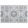 vidaXL Tapis d'ext&eacute;rieur ARAKIL Gris clair 190x290 cm PP