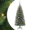 vidaXL Sapin de Noël artificiel avec 150 LED Vert 120 cm PE et PVC