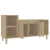 vidaXL Meuble TV Chêne sonoma 100x35x55 cm Bois d'ingénierie